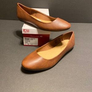 Women Cognac Flat Shoes